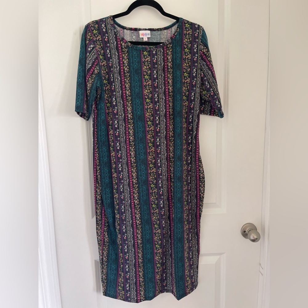LuLaRoe Julia Dress.